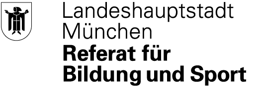 Logo: Landeshauptstadt München Referat für Bildung und Sport